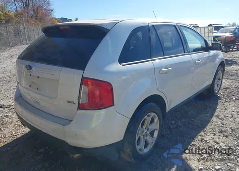 2013 Ford Edge Sel z USA, uszkodzony, nr VIN 2FMDK3JC6DBE36454